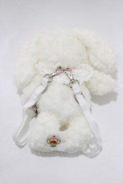 画像2: BABY,THE STARS SHINE BRIGHT / うさくみゃリュックミニミニ  オフ/ピンク H-26-01-10-1072-BA-ZA-NS-ZH