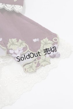 画像3: 仲夏物語（海外ロリータブランド） / ロワールのブドウ園5.0 ジャボ  パープル H-26-01-10-1074-EL-ZA-NS-ZH