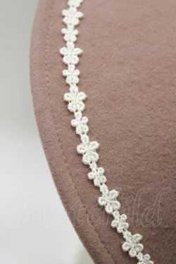 画像3: Innocent World / マリーリボンハット  ミルクココア×ショコラ/Milk cocoa×Chocolat H-26-01-10-1087-IW-AC-NS-ZH