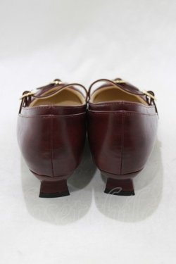 画像3: an another angelus / 細ベルト使いクラシカルパンプス L/24.5cm Bordeaux H-26-01-10-1088-CA-SH-NS-ZH