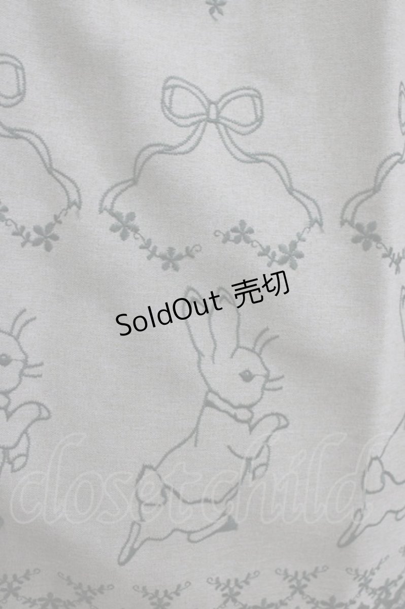 画像4: Innocent World / ピーターラビット  刺繍ワンピース M ライトグリーン×ダークグリーン H-26-01-10-1089-IW-OP-NS-ZH (4)