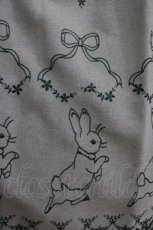 画像4: Innocent World / ピーターラビット  刺繍ワンピース M ライトグリーン×ダークグリーン H-26-01-10-1089-IW-OP-NS-ZH (4)