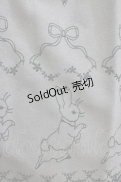 画像4: Innocent World / ピーターラビット  刺繍ワンピース M ライトグリーン×ダークグリーン H-26-01-10-1089-IW-OP-NS-ZH