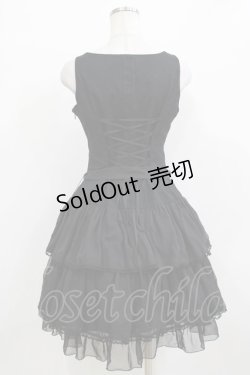 画像3: Victorian maiden / フリルジャンパースカート Free ブラック H-26-01-10-1012-CL-OP-NS-ZH