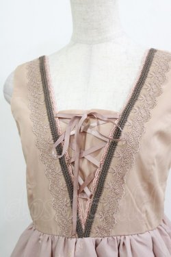 画像5: axes femme / メッセージカードパネル柄ワンピース M ピンク H-26-01-10-1013-AX-OP-NS-ZH