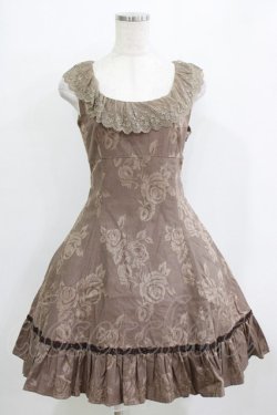 画像2: Victorian maiden / ラヴィニアバッスルワンピース Free ブラウン H-26-01-10-1002-CL-OP-NS-ZH