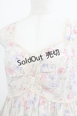 画像5: axes femme / 花柄ワンピース M ピンク H-26-01-10-1015-AX-OP-NS-ZH