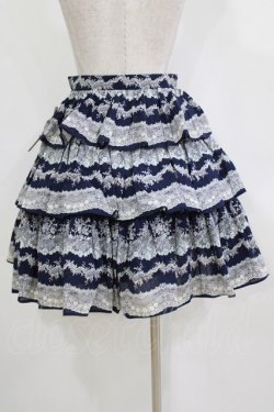 画像3: Victorian maiden / ブランシュレーススカート Free ネイビー H-26-01-10-1017-CL-SK-NS-ZH