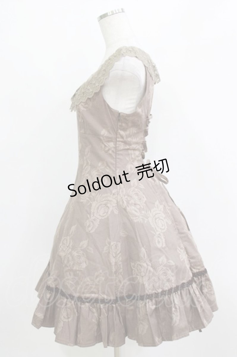 画像3: Victorian maiden / ラヴィニアバッスルワンピース Free ブラウン H-26-01-10-1002-CL-OP-NS-ZH (3)