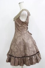 画像3: Victorian maiden / ラヴィニアバッスルワンピース Free ブラウン H-26-01-10-1002-CL-OP-NS-ZH (3)