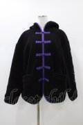 Candy Stripper / HUG HUG KOALA BOA CHINA JACKET  ブラック H-26-01-10-061-PU-JA-KB-ZH