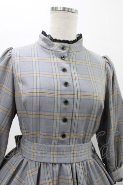 画像4: Sheglit / "Candice"チェックワンピース M ネイビー H-26-01-10-026-EL-OP-KB-ZH