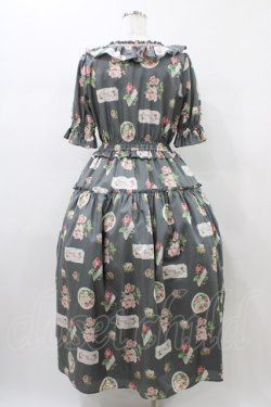 画像2: Melody BasKet / Precious Roseフリルカラーワンピース TallM グレー H-26-01-10-027-LO-OP-KB-ZH