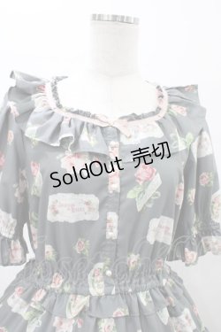 画像4: Melody BasKet / Precious Roseフリルカラーワンピース TallM グレー H-26-01-10-027-LO-OP-KB-ZH
