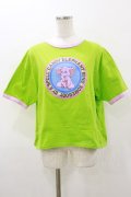 Candy Stripper / SUNNY ELEPHANT Tee 2 グリーン H-26-01-11-044-PU-TO-KB-ZH