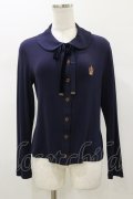 Jane Marple / Dualwarm Jersey Blouse  ネイビー H-26-01-11-049-JM-BL-KB-ZH