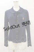 Jane Marple / Dualwarm Jersey Blouse  ネイビー H-26-01-11-049-JM-BL-KB-ZH