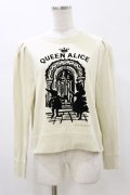 Jane Marple / Queen Aliceスウェット  ライトベージュ H-26-01-11-050-JM-TO-KB-ZH