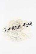 ATELIER PIERROT / ローズレースクリップブローチ  ベージュ H-26-01-11-006-EL-ZA-KB-ZH