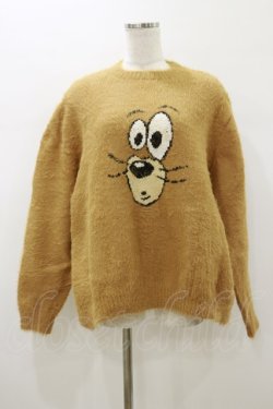 画像1: Candy Stripper / TOM and JERRY FLUFFY KNIT 2 BROWN H-26-01-11-052-PU-TO-KB-ZH