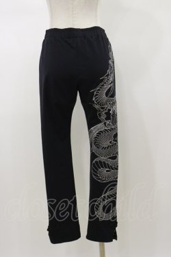 画像2: Qutie Frash / メッシュレギンスパンツ  黒 H-26-01-11-058-QU-PA-KB-ZH