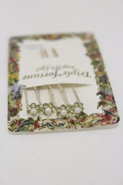 画像2: Triple fortune / ボンネットピン  シルバー H-26-01-11-007-EL-AC-KB-ZH