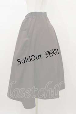 画像3: Qutie Frash / 袴ロングスカート  茶 H-26-01-11-066-QU-SK-KB-ZH