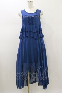 画像1: Rozen Kavalier / シアーフリルワンピース  ブルー H-26-01-11-068-OO-OP-KB-ZH