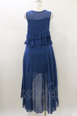 画像2: Rozen Kavalier / シアーフリルワンピース  ブルー H-26-01-11-068-OO-OP-KB-ZH