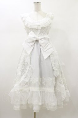 画像1: Triple fortune / フェアリードレス  ホワイト H-26-01-11-071-EL-OP-KB-ZH