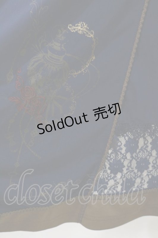 画像4: Ozz oneste / Renaissance Roseカーデワンピース  青 H-26-01-11-072-OO-OP-KB-ZH (4)