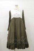 ATELIER PIERROT / カルマートドレス  カーキ H-26-01-11-073-EL-OP-KB-ZH