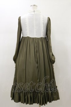 画像2: ATELIER PIERROT / カルマートドレス  カーキ H-26-01-11-073-EL-OP-KB-ZH