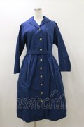 Jane Marple Dans Le Salon / Sulfur damp coat dress  ネイビー H-26-01-11-074-JM-OP-KB-ZH