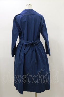 画像2: Jane Marple Dans Le Salon / Sulfur damp coat dress  ネイビー H-26-01-11-074-JM-OP-KB-ZH