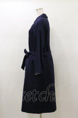画像3: Jane Marple Dans Le Salon / ウールロングコート  ネイビー H-26-01-11-075-JM-CO-KB-ZH