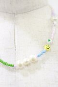 KINGLYMASK / ビーズスマイルネックレス   H-26-01-11-010-PU-AC-KB-ZH
