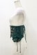 画像3: Ozz oneste / 薔薇刺繍ショートコルセット  グリーン H-26-01-11-017-OO-ZA-KB-ZH (3)