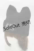 tutuHA / ニットキャップ  ブラック H-26-01-11-026-PU-AC-KB-ZH