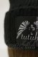画像2: tutuHA / ニットキャップ  ブラック H-26-01-11-026-PU-AC-KB-ZH (2)