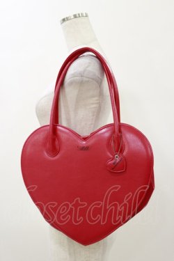 画像1: MILK / 40thハートバッグ  レッド×レッドチャーム H-26-01-11-029-ML-BG-KB-ZH