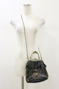 ATELIER PIERROT / ディズニー『Alice in wonderland』がま口バッグ  ブラック H-26-01-11-030-EL-BG-KB-ZH