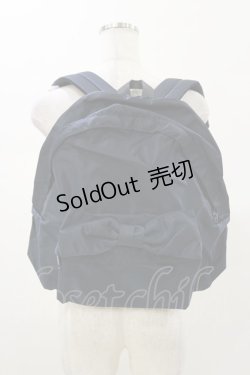 画像1: Jane Marple / リボンモチーフのリュックサック  ネイビー H-26-01-11-031-JM-BG-KB-ZH