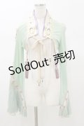 Ozz oneste / 着物襟ボレロ  ミントグリーン H-26-01-11-034-OO-TO-KB-ZH