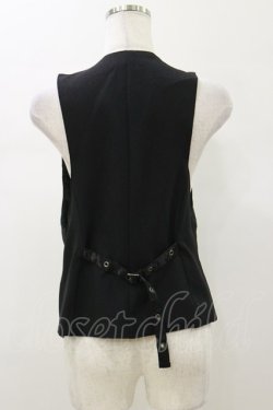 画像2: Qutie Frash / レイヤード風ベスト  黒 H-26-01-11-035-QU-TO-KB-ZH