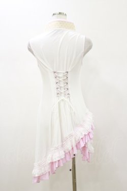 画像2: Qutie Frash / 胸開きチャイナチュニック  ピンク H-26-01-11-038-QU-TO-KB-ZH