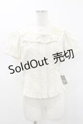 Innocent World / スクエアーコットンレースブラウス Free 生成り H-26-01-12-042-IW-BL-NS-ZH