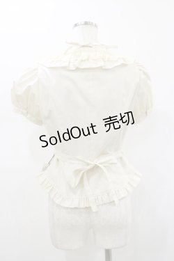 画像2: Innocent World / スクエアーコットンレースブラウス Free 生成り H-26-01-12-042-IW-BL-NS-ZH