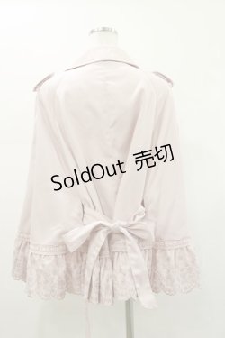 画像2: LIZ LISA / 裾刺繍レースケープ  ピンク H-26-01-12-053-LO-JA-YZ-ZH