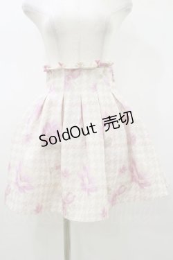 画像1: LIZ LISA / 花柄スカート Free ピンク H-26-01-12-062-LO-SK-NS-ZH